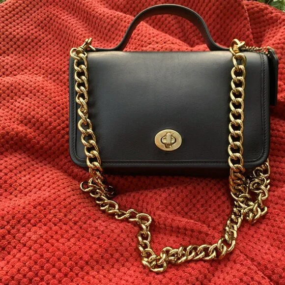 Vintage Coach Casino #9924 Crossbody Bag BLACK - Picture 16 of 16